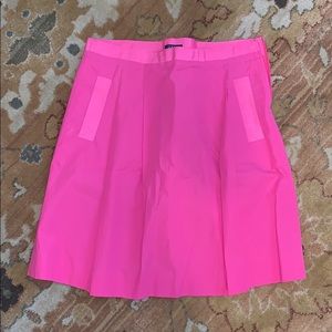 Pink j. Crew knee length skirt